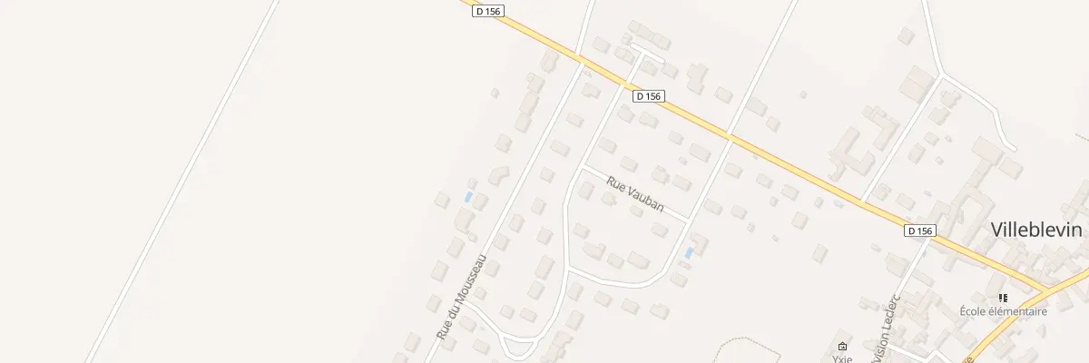Plan du 8 Rue Marcel Ayme à Villeblevin