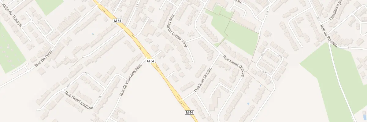 Plan du 54 Rue Martin Luther King à Linselles