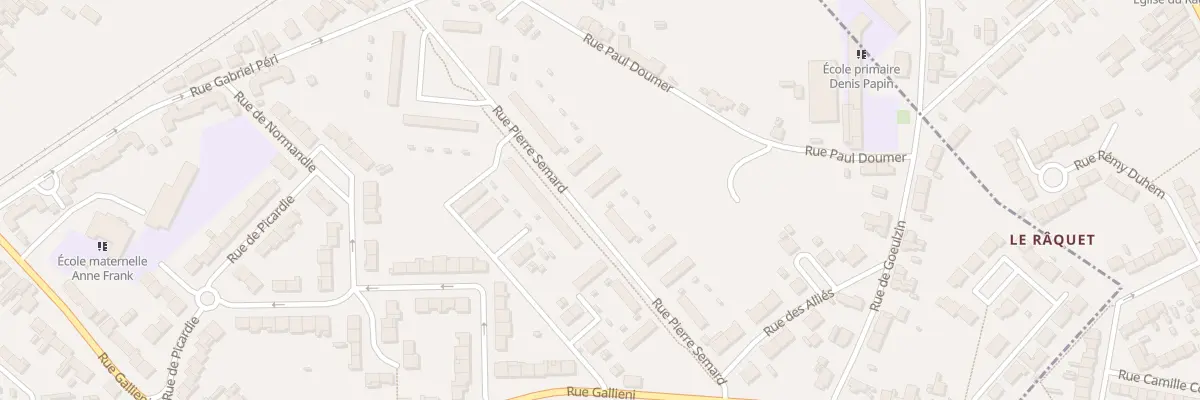 Plan du 41 Rue Pierre Semard à Lambres-lez-Douai