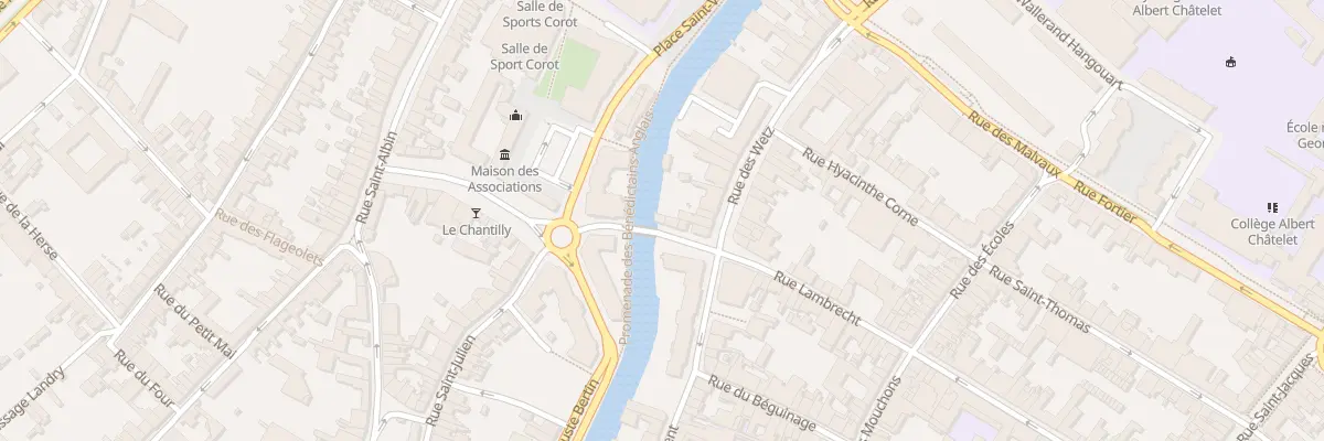 Plan du 4 Rue de l’Hôtel Dieu à Douai