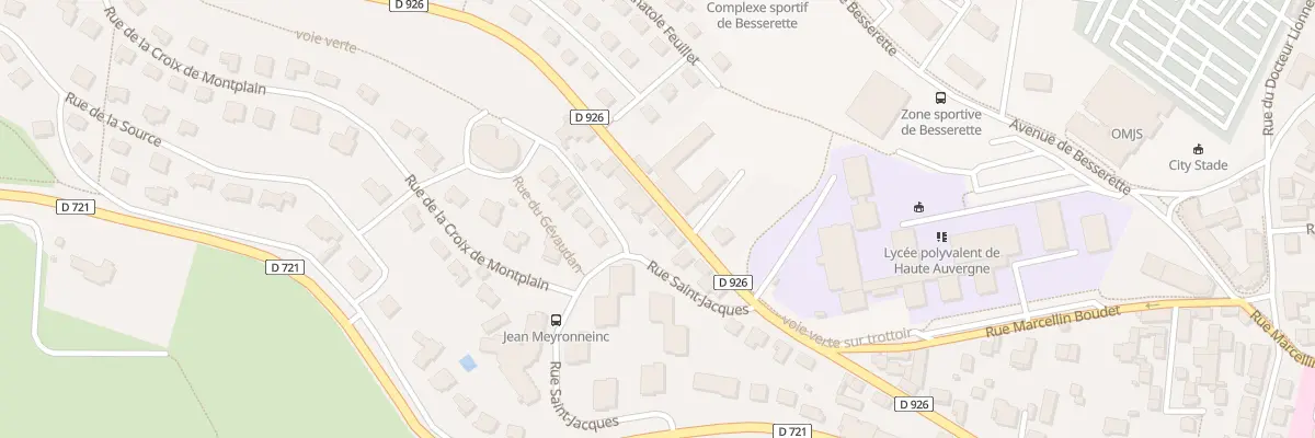 Plan du 31 Av du Lioran à Saint-Flour