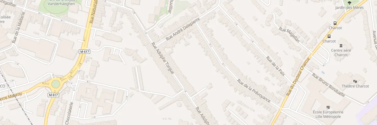 Plan du 81 Rue Adolphe Torgue à Marcq-en-Barœul