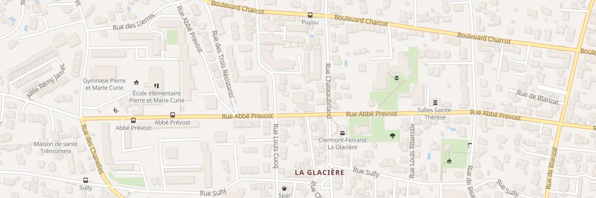 Plan du 32B Rue Louis Cuoq à Clermont-Ferrand