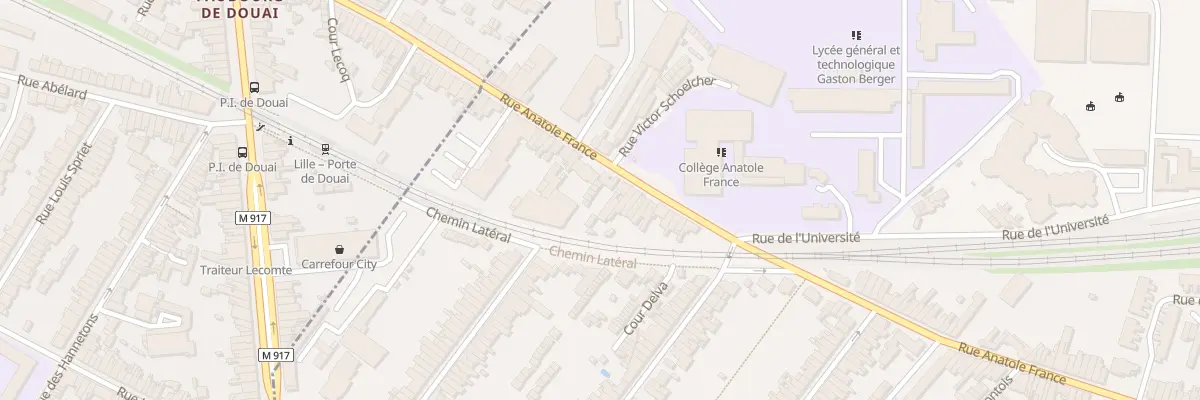 Plan du 151Q Rue Anatole France à Ronchin