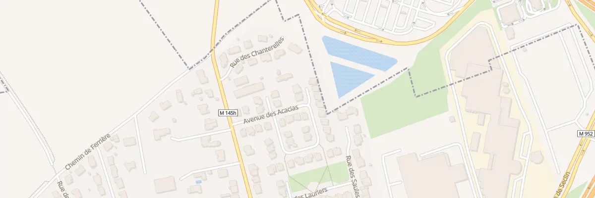 Plan du 49 Av des Acacias à Vendeville