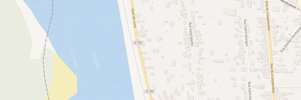 Plan du 82B Quai de Loire à Fourchambault