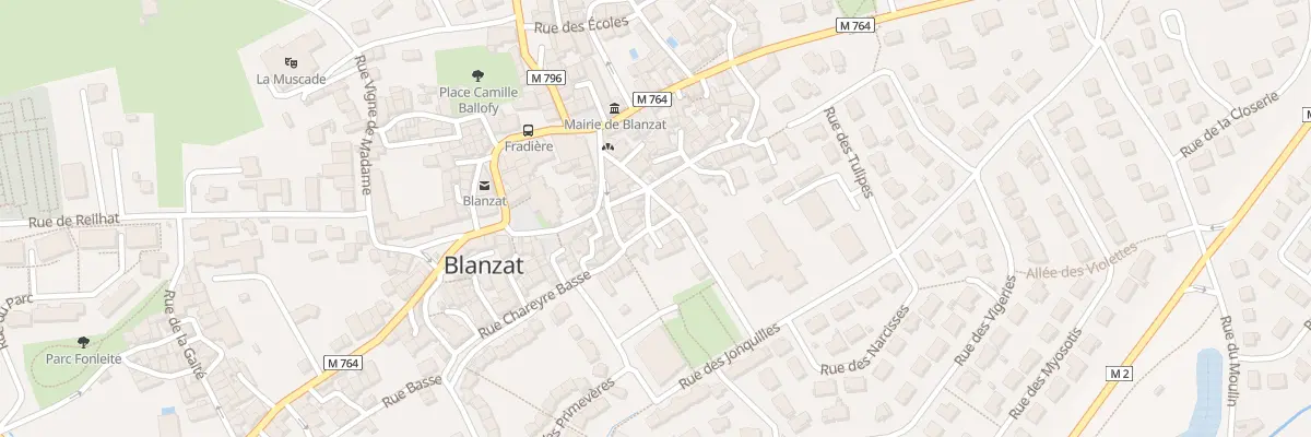 Plan du 185 Rue de la Charreyre Basse à Blanzat