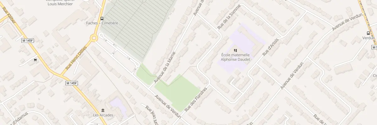 Plan du 42 Rue de Champagne à Faches-Thumesnil