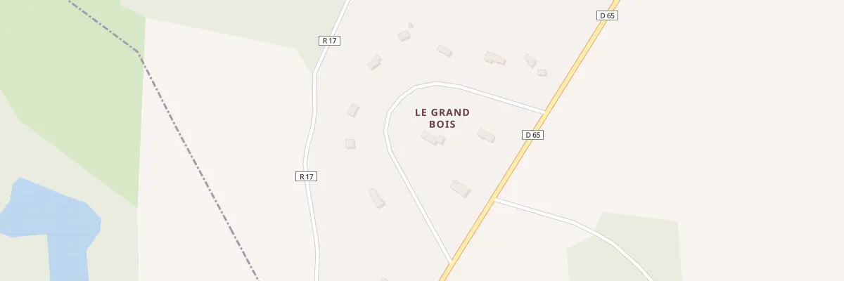 Plan du 15 Le Grand Bois à La Belliole