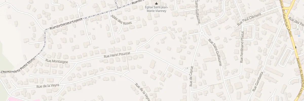 Plan du 104 Rue Henri Pourrat à Beaumont