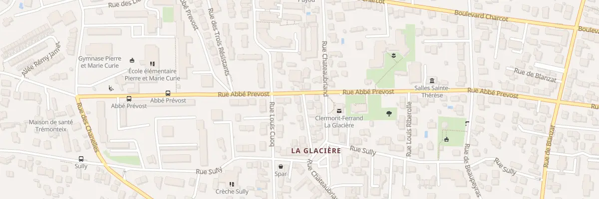 Plan du 133 Rue abbé Prevost à Clermont-Ferrand
