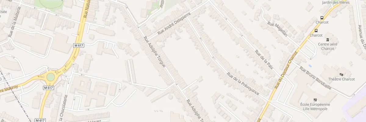 Plan du 87 Rue Adolphe Torgue à Marcq-en-Barœul