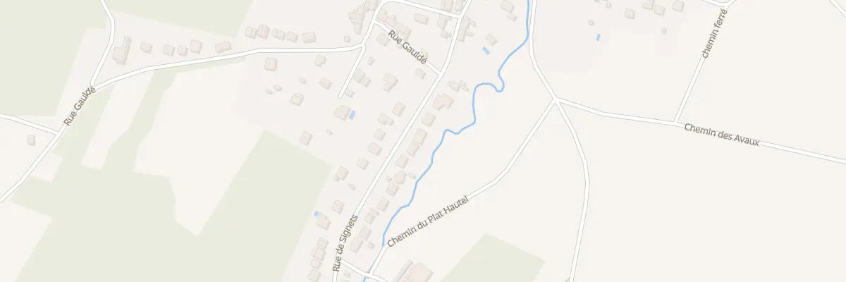 Plan du 3 Rue de Signets à Sammeron