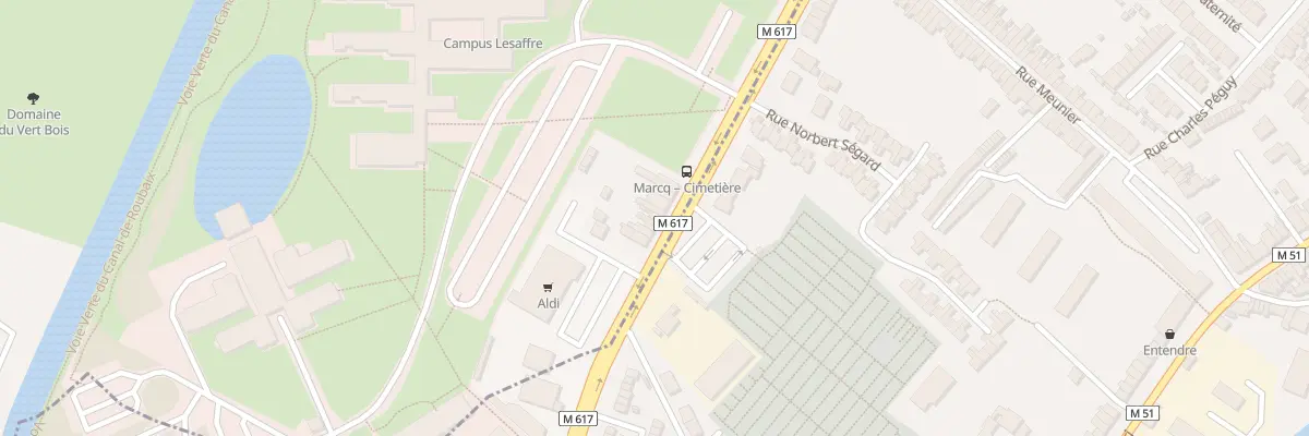 Plan du 51 Rue de Menin à Marquette-lez-Lille