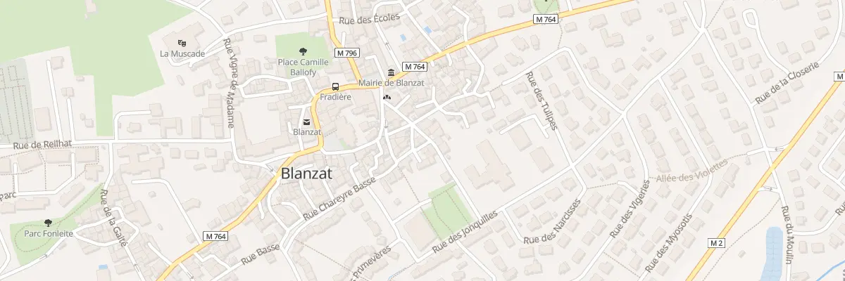 Plan du 193 Rue de la Charreyre Basse à Blanzat