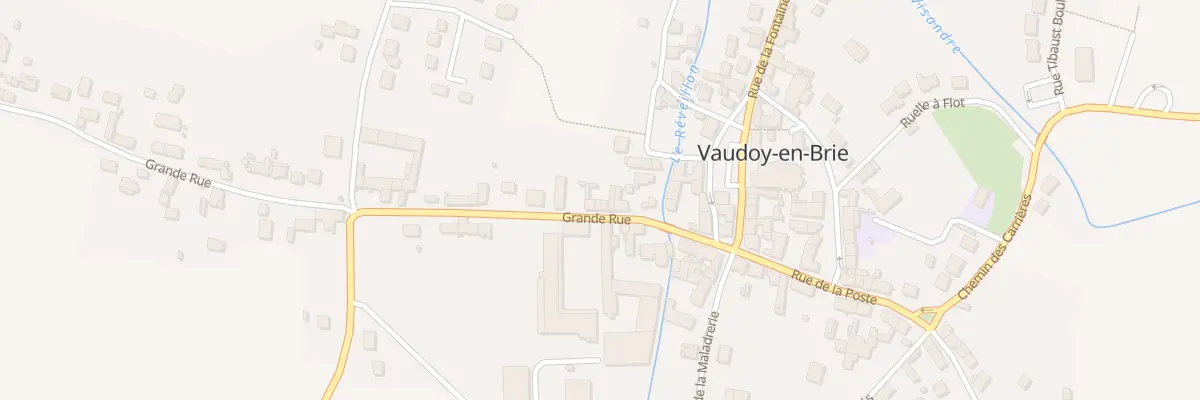 Plan du 12 Gr Grande Rue à Vaudoy-en-Brie