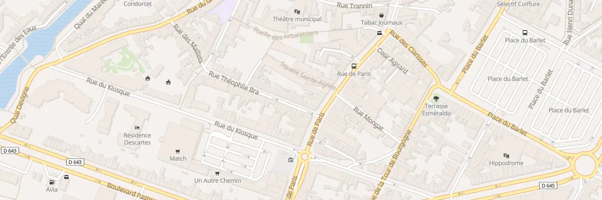 Plan du 28 Rue Theophile Bra à Douai