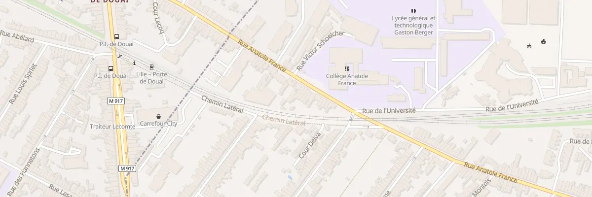 Plan du 143 Rue Anatole France à Ronchin