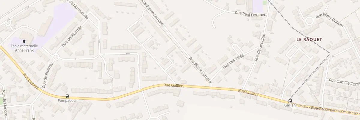 Plan du 70 Rue Pierre Semard à Lambres-lez-Douai