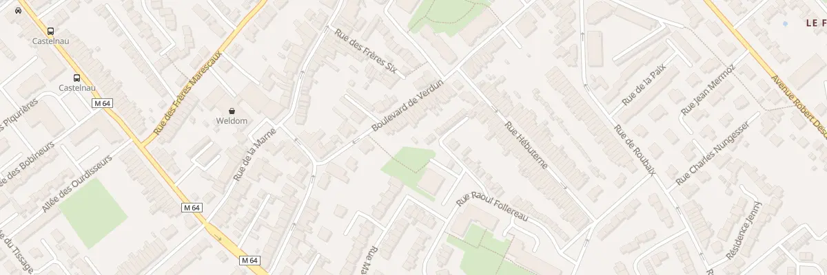 Plan du 53 Bd de Verdun à Linselles