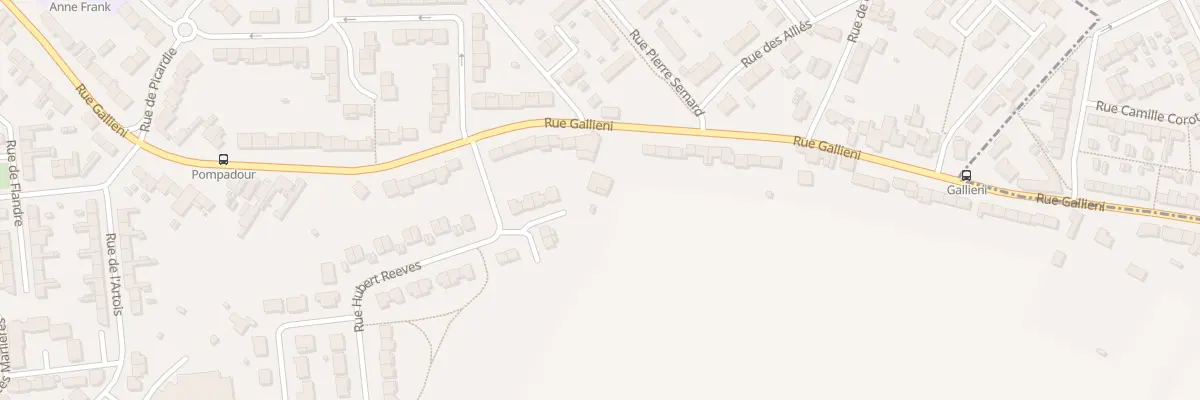 Plan du 607 Rue Gallieni à Lambres-lez-Douai