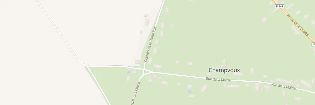 Plan du 4 Che de la Petite Rue à Champvoux