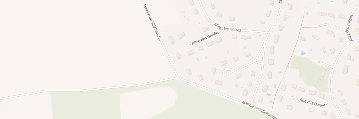 Plan du 9 All des Genets à Courtenay