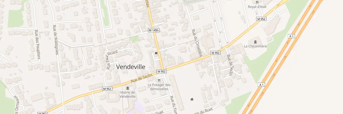 Plan du 56 Rue de Seclin à Vendeville