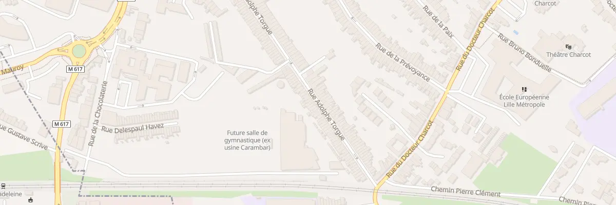Plan du 158 Rue Adolphe Torgue à Marcq-en-Barœul