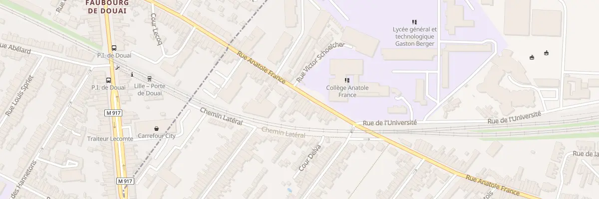 Plan du 145 Rue Anatole France à Ronchin