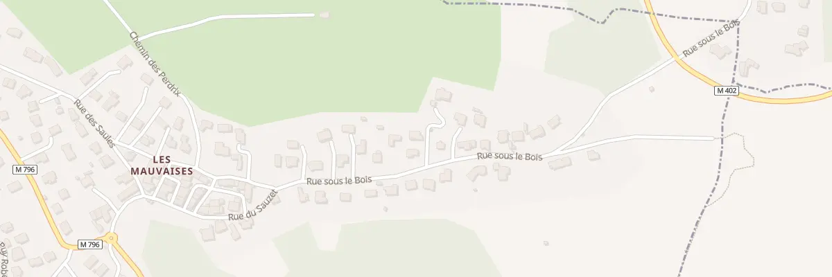 Plan du 169 Rue Sous le Bois à Blanzat