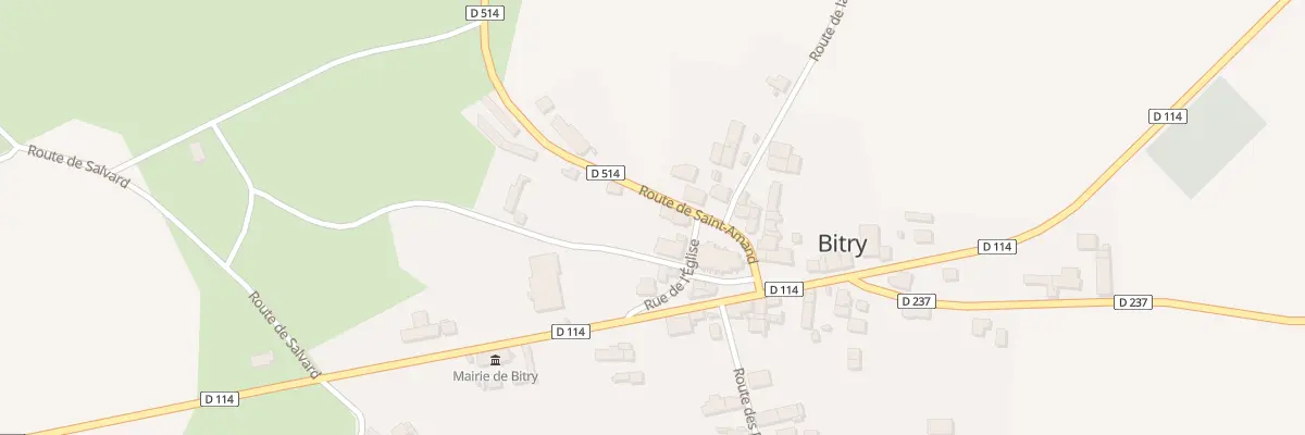 Plan du 63 Le Bourg à Bitry