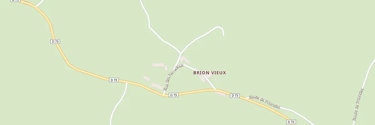 Plan du 5017 Brion Vieux à Brion