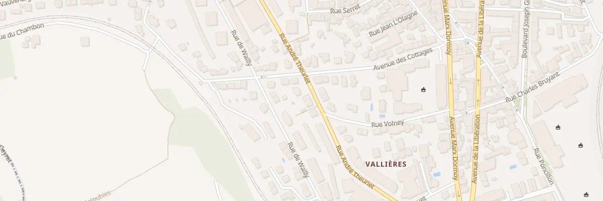 Plan du 66 Rue André Theuriet à Clermont-Ferrand
