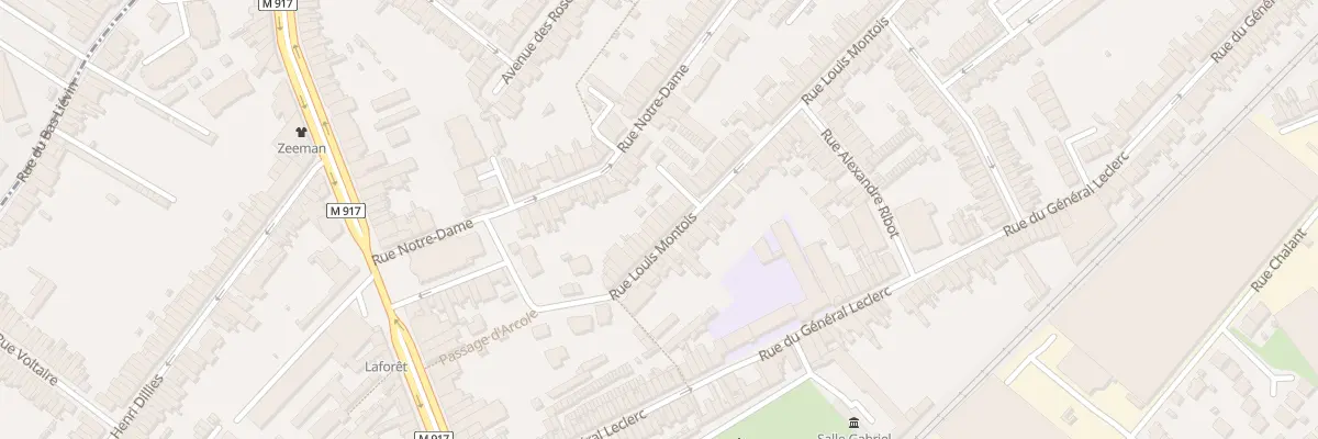 Plan du 37 Rue Louis Montois à Ronchin