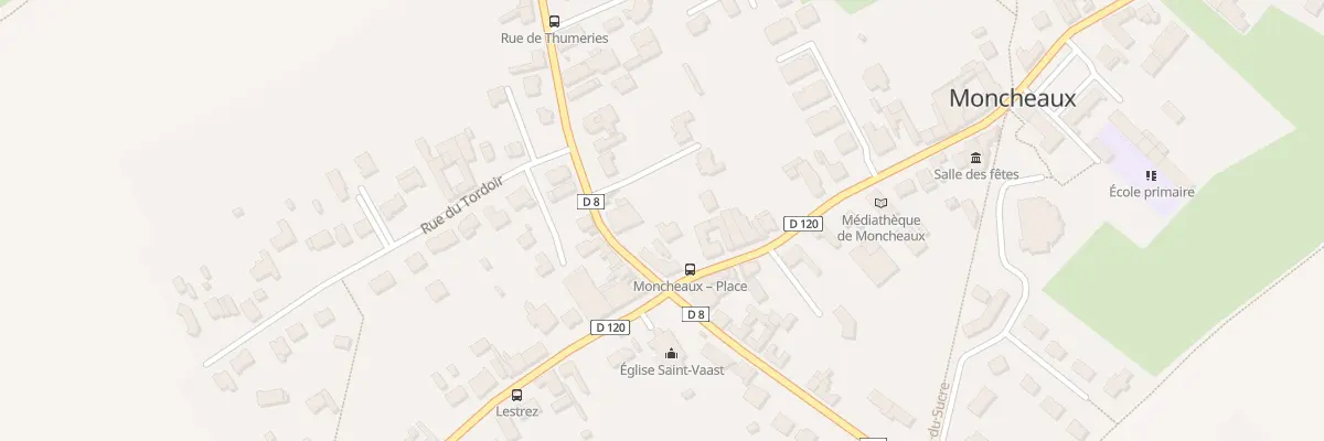 Plan du 21 Rue de la Mairie à Moncheaux