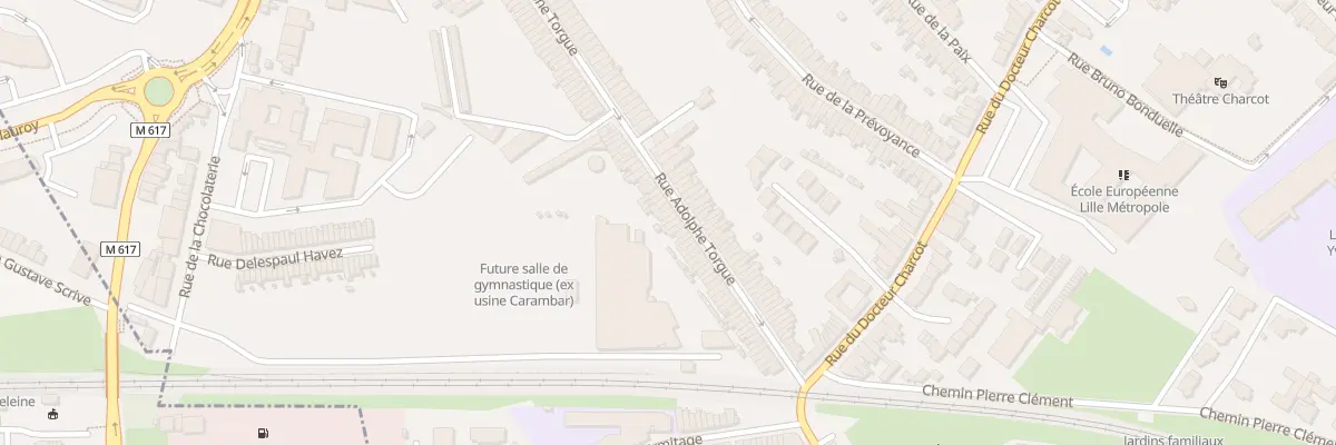 Plan du 166 Rue Adolphe Torgue à Marcq-en-Barœul