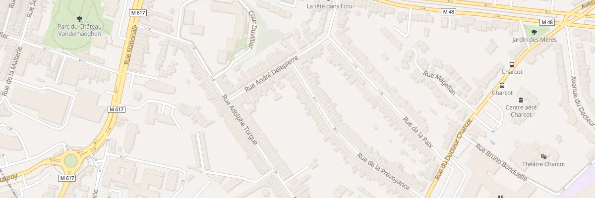 Plan du 16 Rue de la Prévoyance à Marcq-en-Barœul