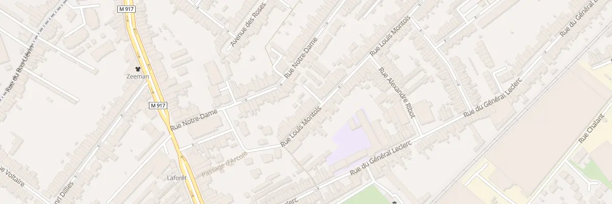Plan du 41 Rue Louis Montois à Ronchin