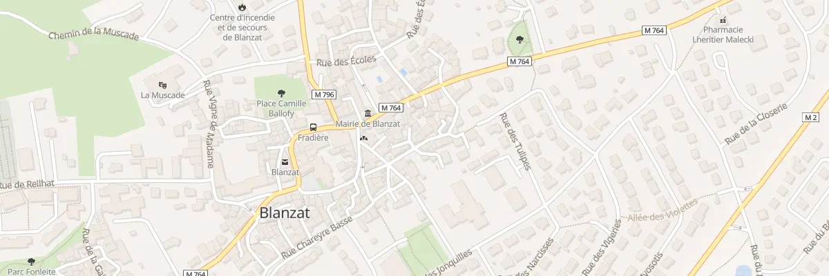 Plan du 73 Rue Desgeorges à Blanzat