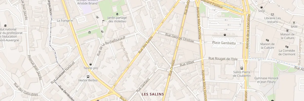 Plan du 6 Rue du Mont-Mouchet à Clermont-Ferrand