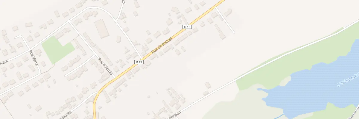 Plan du 34 Rue de Palluel à Écourt-Saint-Quentin