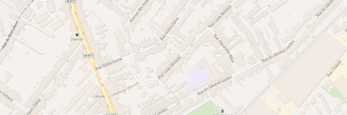 Plan du 39 Rue Louis Montois à Ronchin