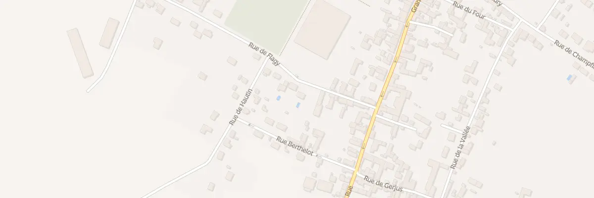 Plan du 121 Rue de Flagy à Villeblevin