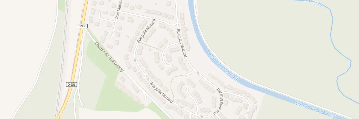 Plan du 8 Rue Julia Muzard à Mareuil-sur-Ourcq
