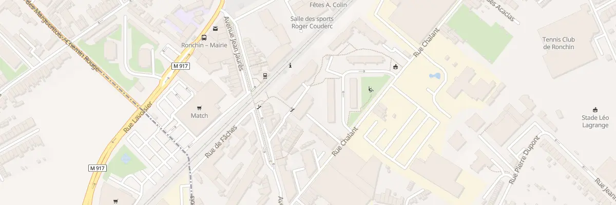 Plan du 5 Rue Chalant à Ronchin