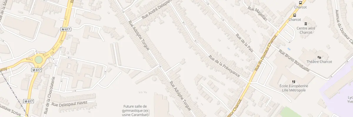 Plan du 105 Rue Adolphe Torgue à Marcq-en-Barœul