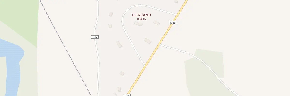 Plan du 14 Le Grand Bois à La Belliole