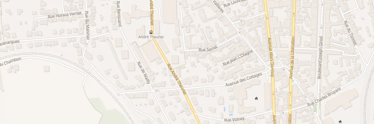 Plan du 31 Rue Serret à Clermont-Ferrand
