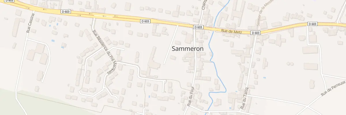 Plan du 75 Rue de Metz à Sammeron